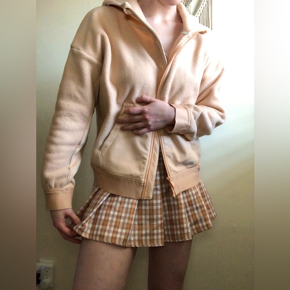 High waisted pleated plaid skirt - Picture 5 of 6